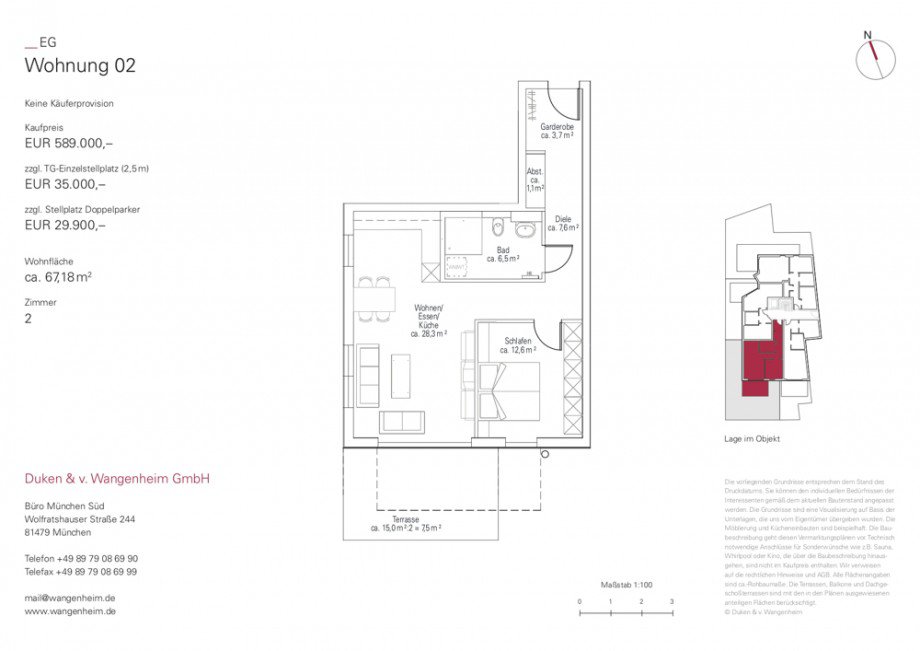 Preisliste HS68_2 Erdgeschosswohnung M�nchen-Solln